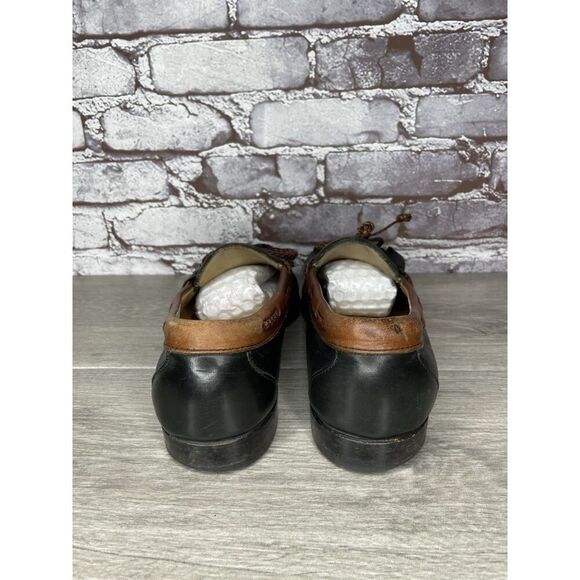 Allen Edmonds Woodstock Brown Black Leather Kiltie Loafers Dress Shoes Men 9.5D main image 16